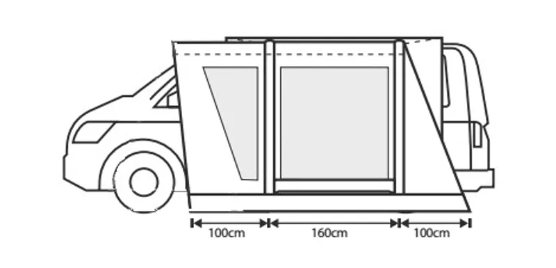 Outdoor Revolution Cayman Curl Air Low Drive-Away Awning-3